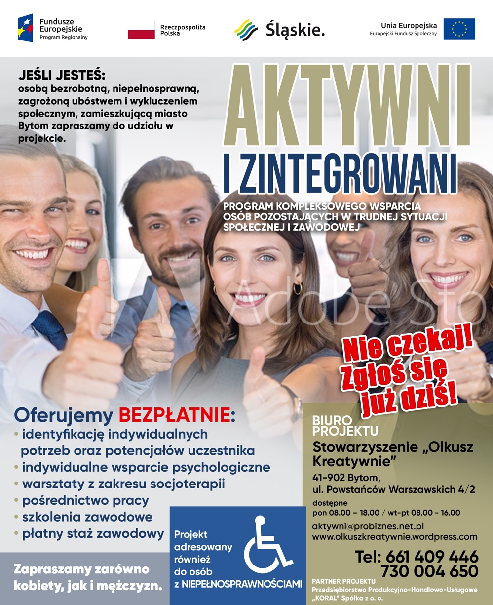 Projekt „Aktywni i zintegrowani
